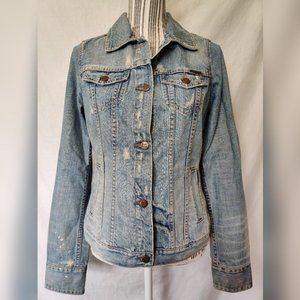 💥 Vintage EZRA FITCH Jean Jacket